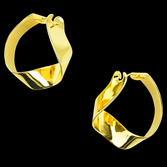 NWT gold tone earrings